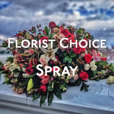 Florist Choice Casket Spray